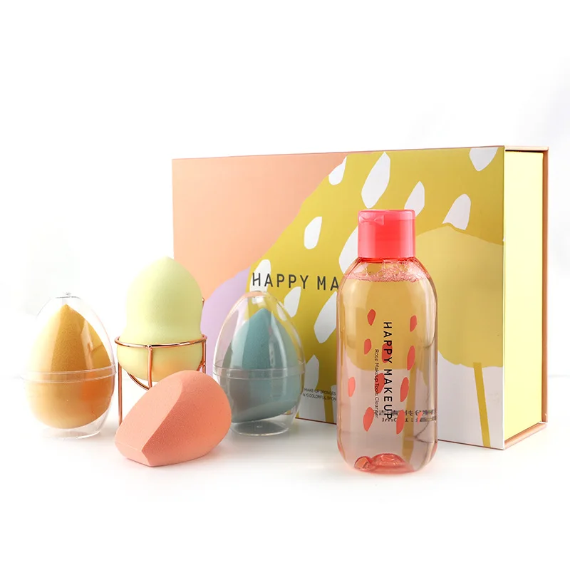 Косметическая губка для макияжа основы под макияж пудра в форме капли мягкая