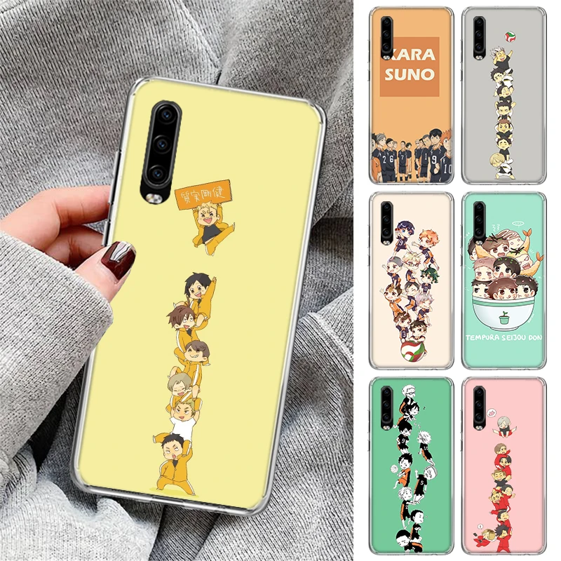 Чехол для телефона с рисунком волейбола Haikyuu Huawei P30 Lite P40 P20 Pro P10 P50 Mate 40 30 20 10 |