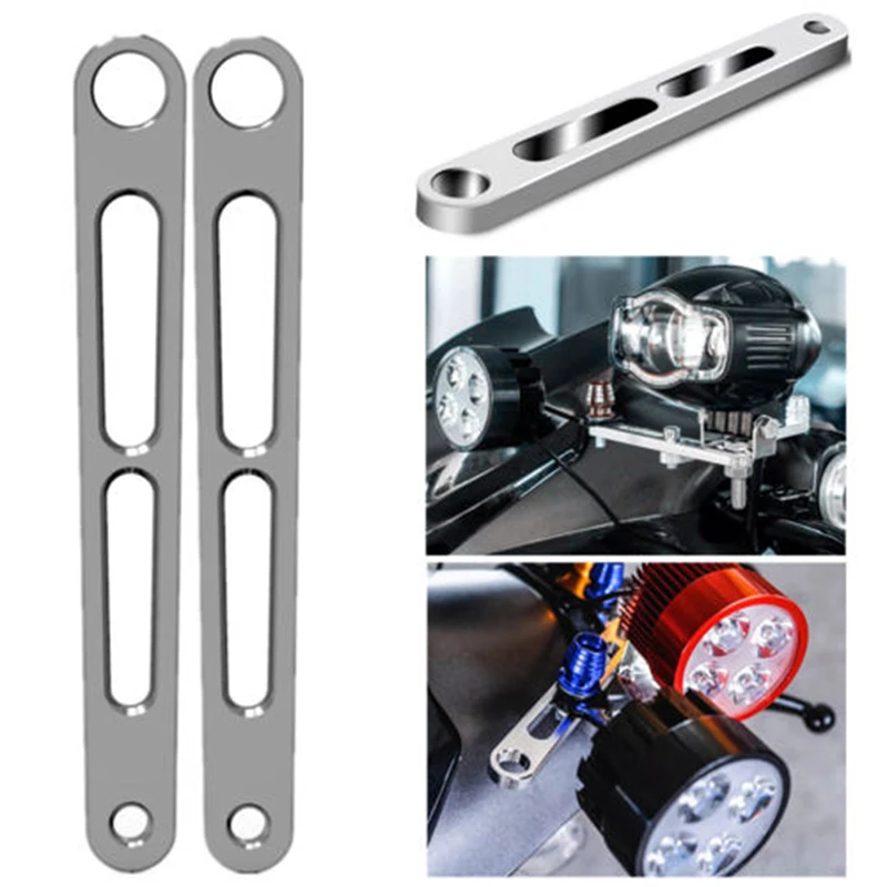 

1pc Universal Motorcycle Headlight Mount Brackets Fork Ear Chopper Headlamp Holder Adjust Motor Fork Mount