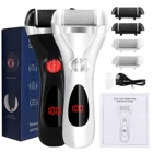 Электрическая Шлифовальная Пилка Для Ног шлифовальный станок средство для удаления костных наростов твердой, потрескавшейся мертвого сухой кожи Уход за кожей ног Педикюр Инструменты Перезаряжаемые инструмент для ухода за ногами