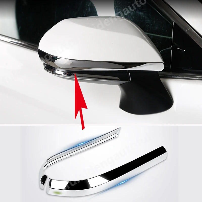 

2 шт., хромированные автомобильные аксессуары для Toyota Camry 2018 2019