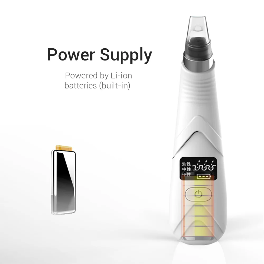 Вакуумный отсос угрей для удаления пор носа и лица средство прыщей с Черной