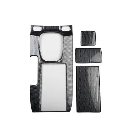 4 шт./лот декоративная крышка из АБС-углеродного волокна или деревянной зубчатой