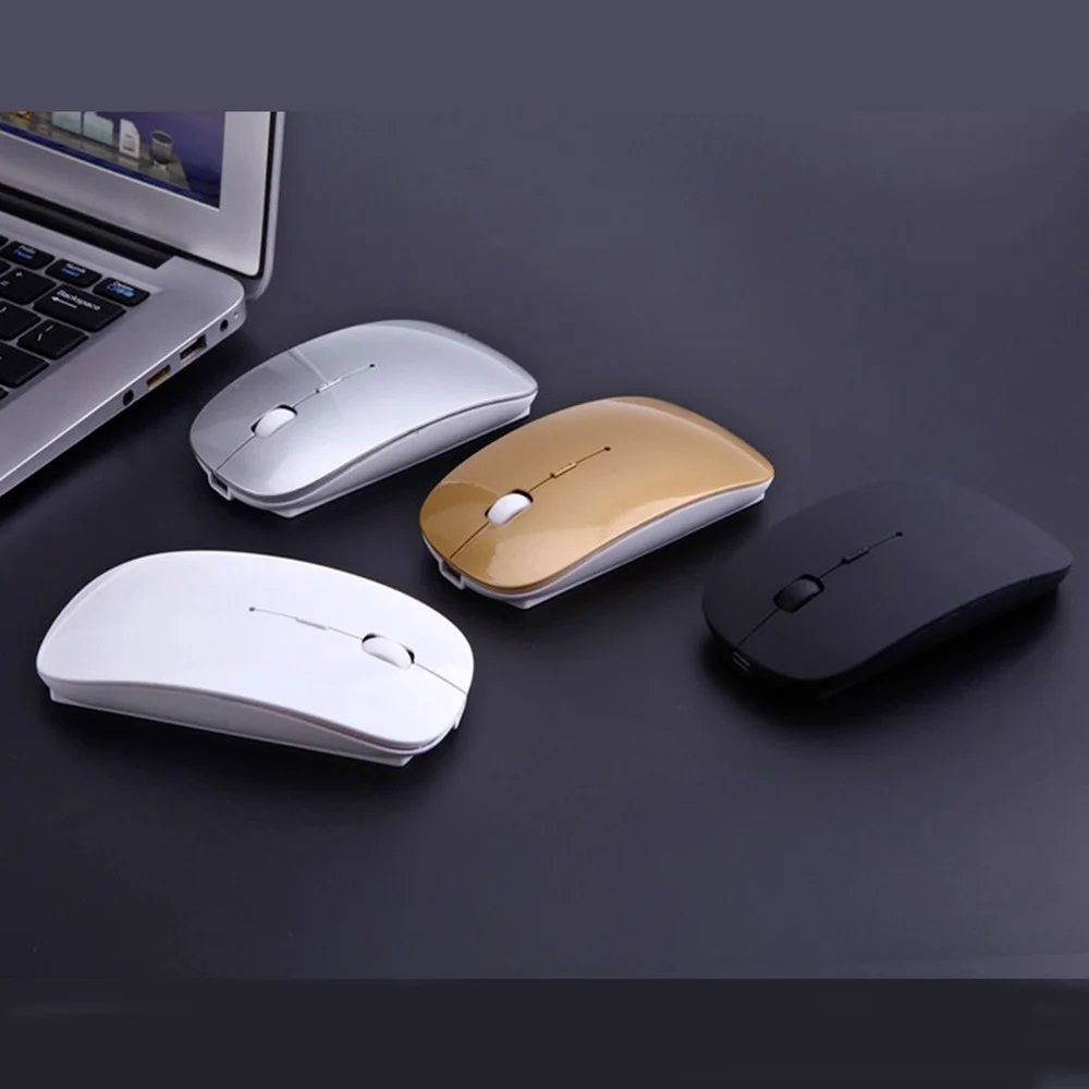 

Bluetooth Wireless Mouse Computer Mouse Silent 10m Mause Rechargeable Ergonomic Mouse 5.8Ghz Mice For Laptop PC Tablet iPad Mac
