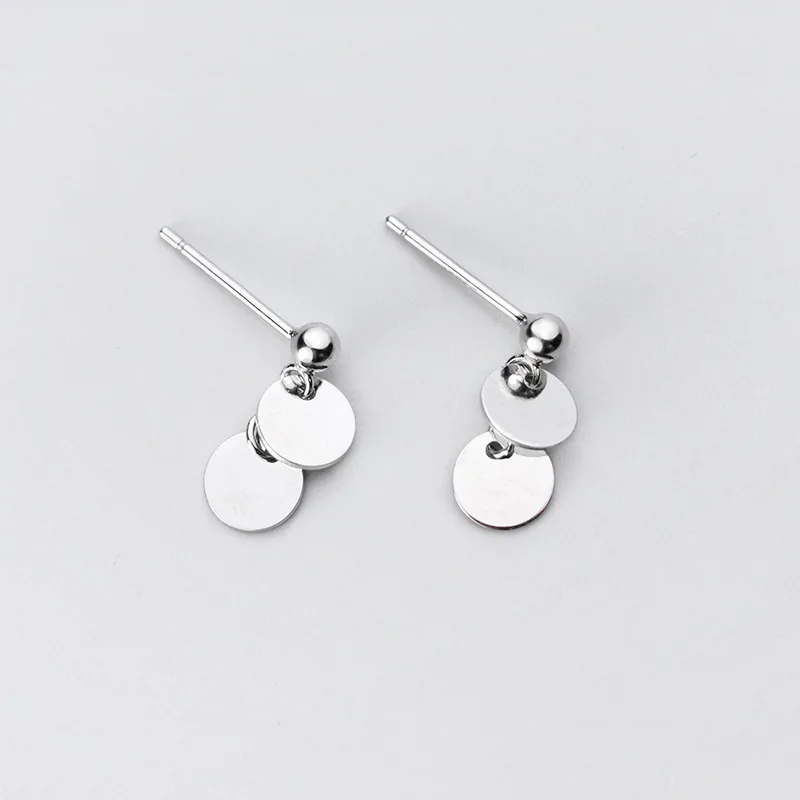 

Серьги-гвоздики женские из серебра 925 пробы