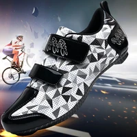 men women professional road cycling shoes spd self locking racing carbon fiber cycling road bike shoes plus size