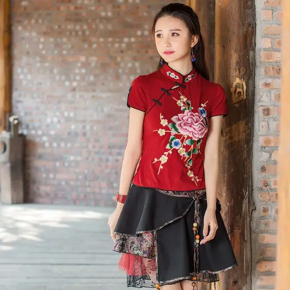 Маскарадные костюмы для женщин размера плюс M-3XL белый черный красный цветочный