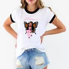 Женская футболка с надписью Bratz Y2k, женская футболка с рисунком розовой бабочки, женская одежда в стиле Харадзюку, топы для девочек