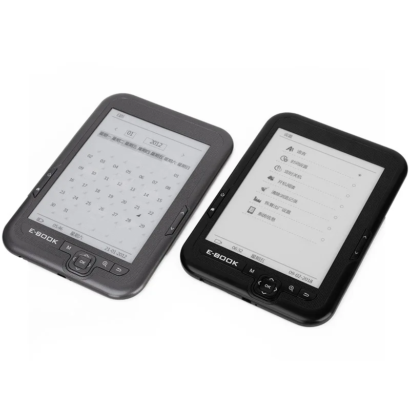 Новинка! Тоньше 8 GB/16 GB 6 ''e book Reader дюймов e ink FB2 русская электронная книга