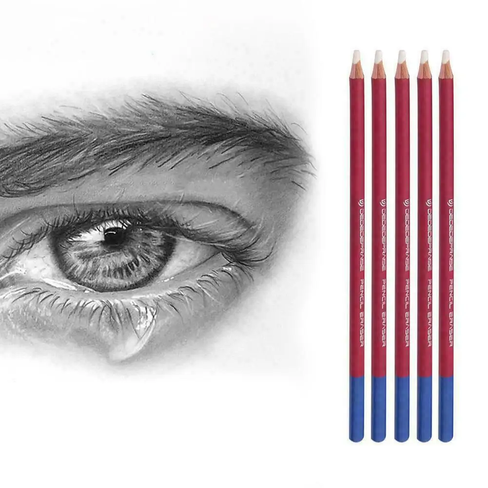 NYONI Rubber Pen Eraser Pencil Pen Tip Rubber Type 1/3/6pcs High