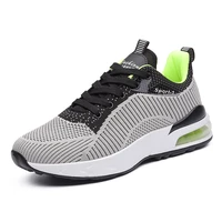 men running shoes breathable sneakers casual lightweight fly woven mens sport shoes lace up outdoor athletic training footwear