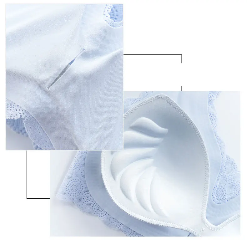 Suzhan бюстгальтер пуш-ап женский милый кружевной с v-образным вырезом и чашечкой 3/4