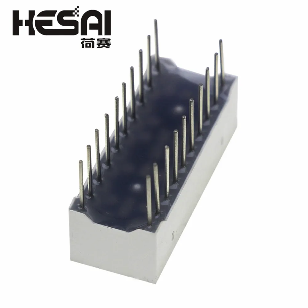 10 шт./лот сегментный цифровой Красный светодиодный гистограммный дисплей