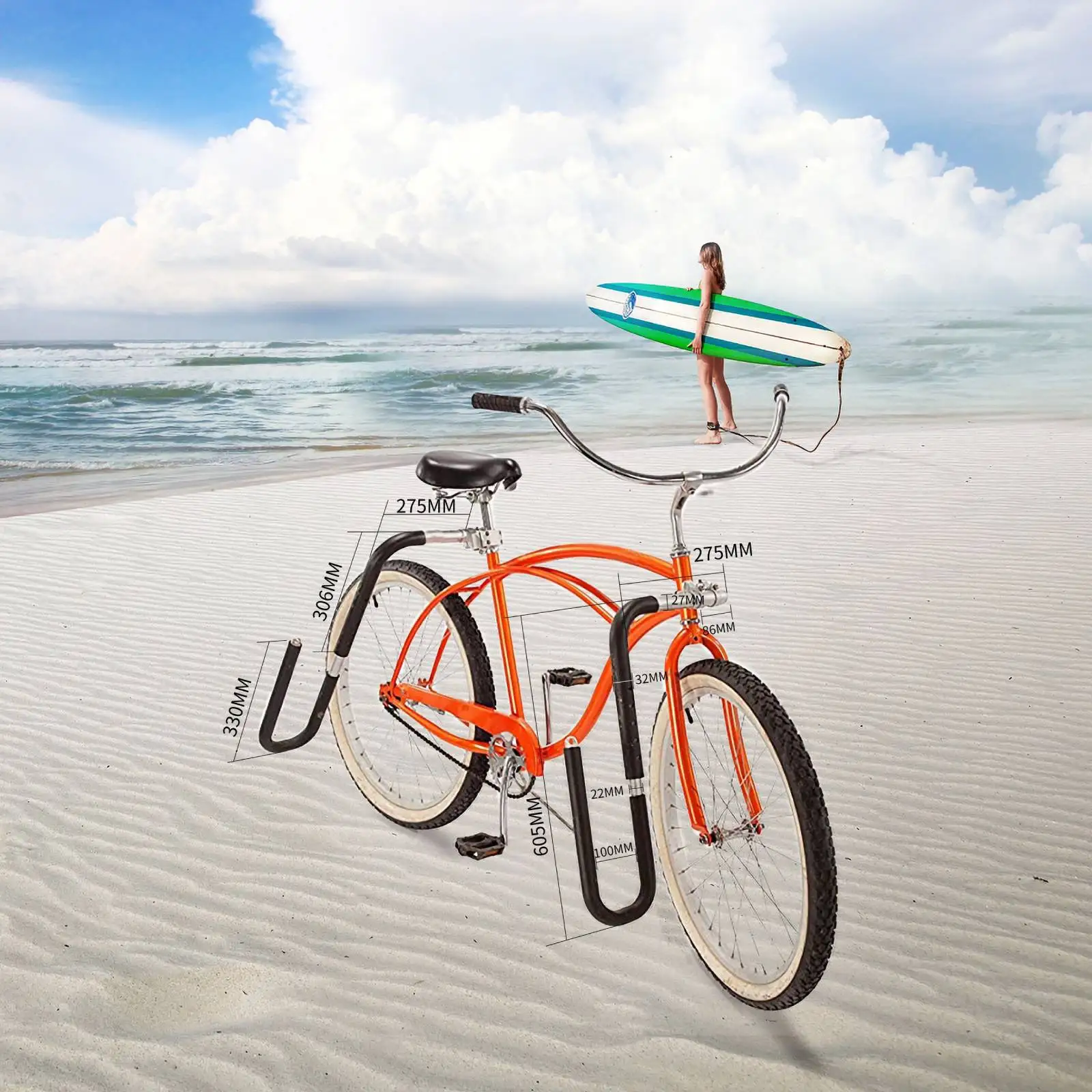 Кронштейн для крепления на мотоцикле или велосипеде|Серфинг| |