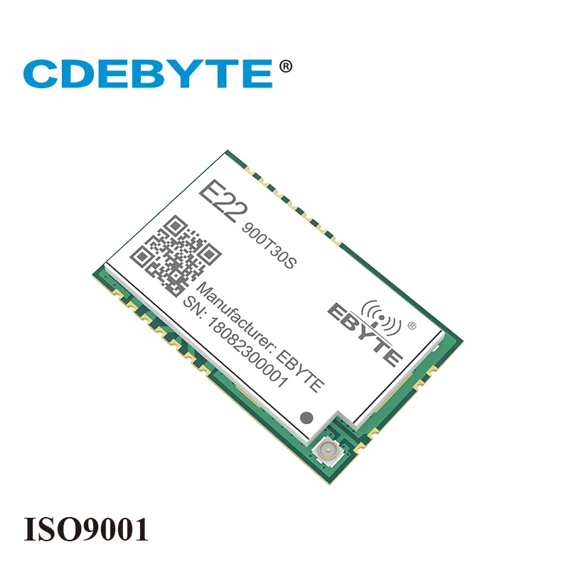 SX1262 SX1268 868 МГц 915 LoRa 30dBm SMD UART Беспроводной RF модуль приемопередатчика 1W с большим