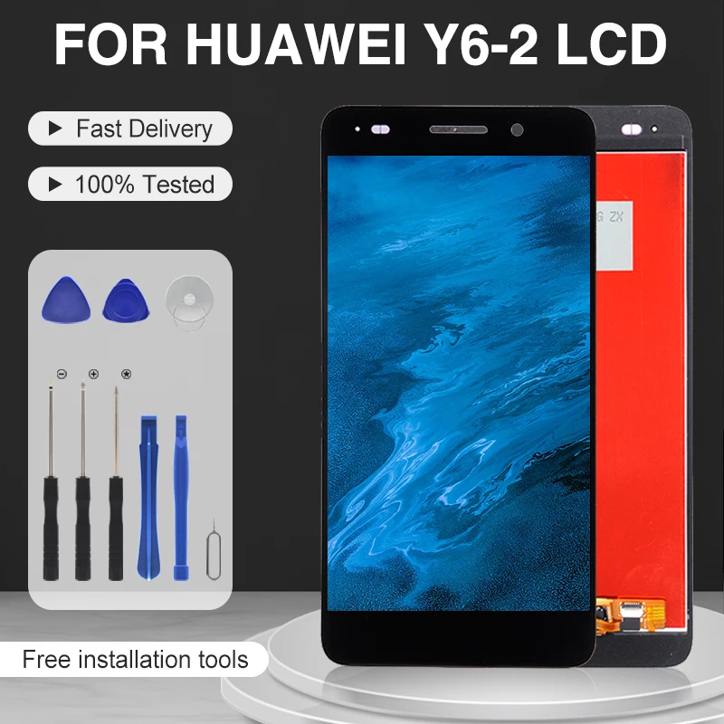 Акция Catteny 5 0 дюймовый дисплей для Huawei Y6 II ЖК-сенсорный дигитайзер Y6II зеркальная