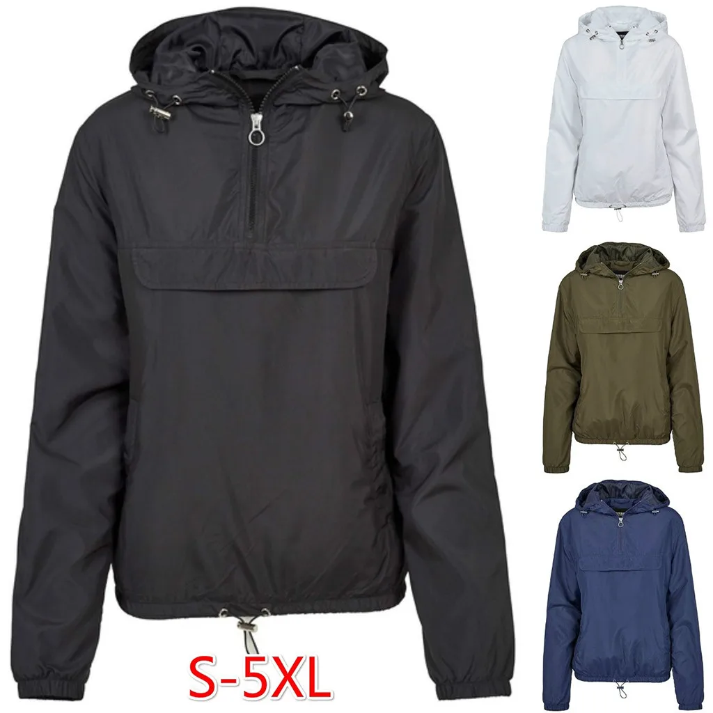 Женский солнцезащитный плащ SAGACE водонепроницаемый с капюшоном свободная куртка