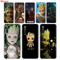 silicone cover baby groot cutest for xiaomi mi note 11 11i 10i 10t 10 9 9t se 8 lite pro ultra phone case