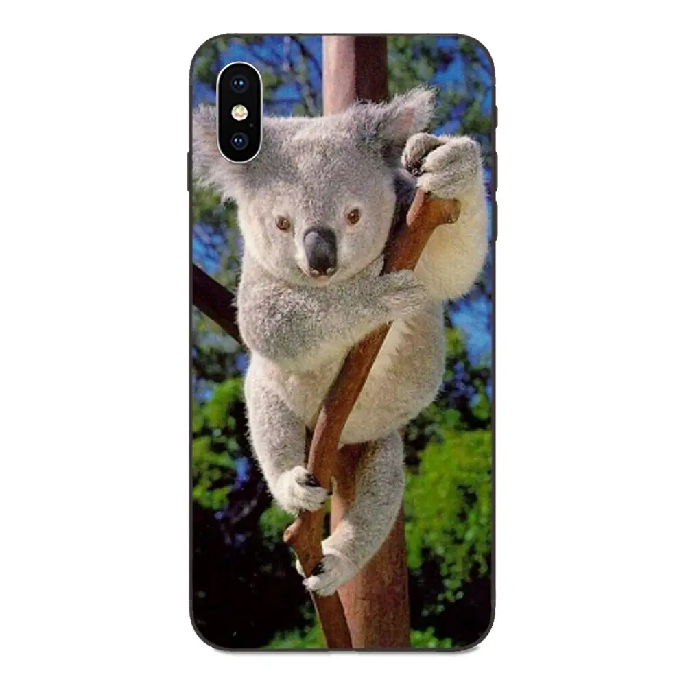 For Huawei Honor 5A 6A 6C 7A 7C 7X 8 8A 8C 8X 9 9X 10 10i 20 Lite Pro Soft Cell Phone Cases Gel Animal Cute Koala Art Collage | Мобильные
