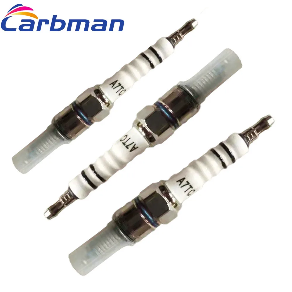 Carbman комплект из 3 предметов электроды свечи зажигания A7TC для 50cc 150cc ATV высокая