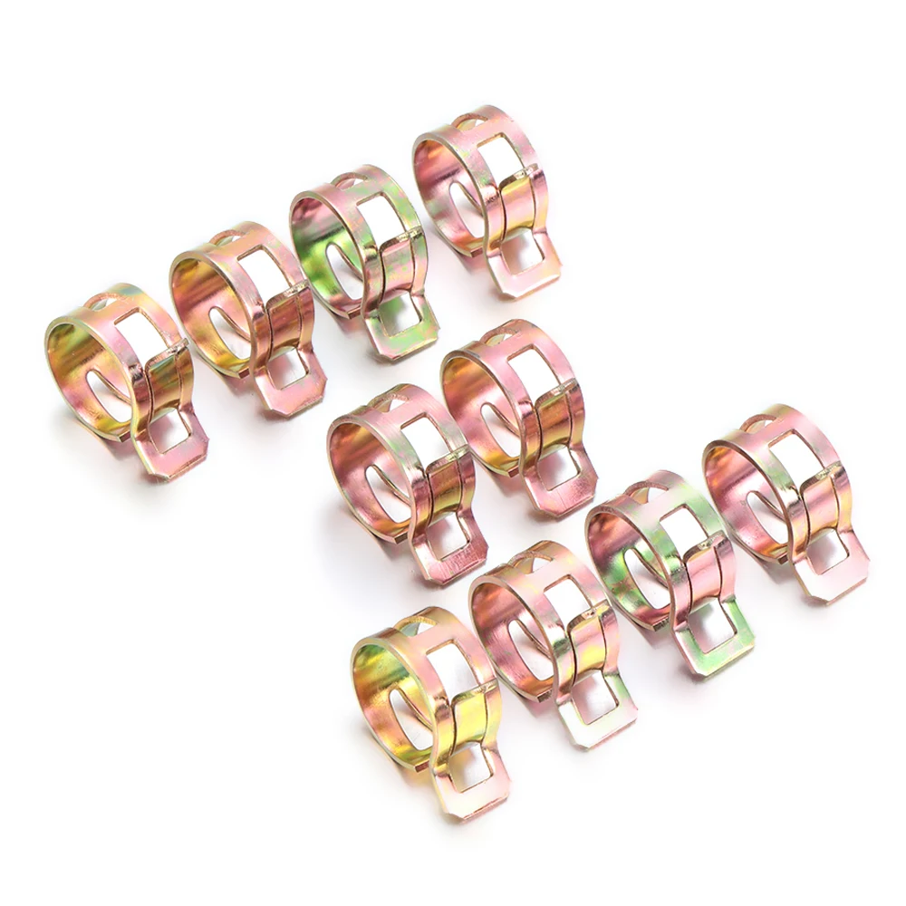 10 шт. пружинные зажимы из нержавеющей стали для топливного масла шланг воды зажим