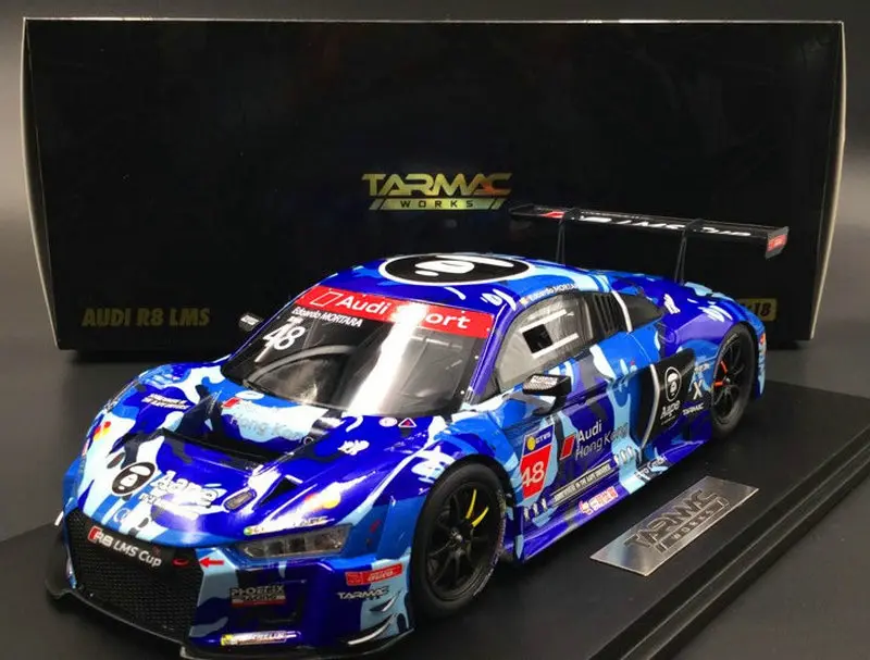 

Tarmac works cars 1:18 AUDI LMS Sepang race 2016-48 Resin material Collection model cars