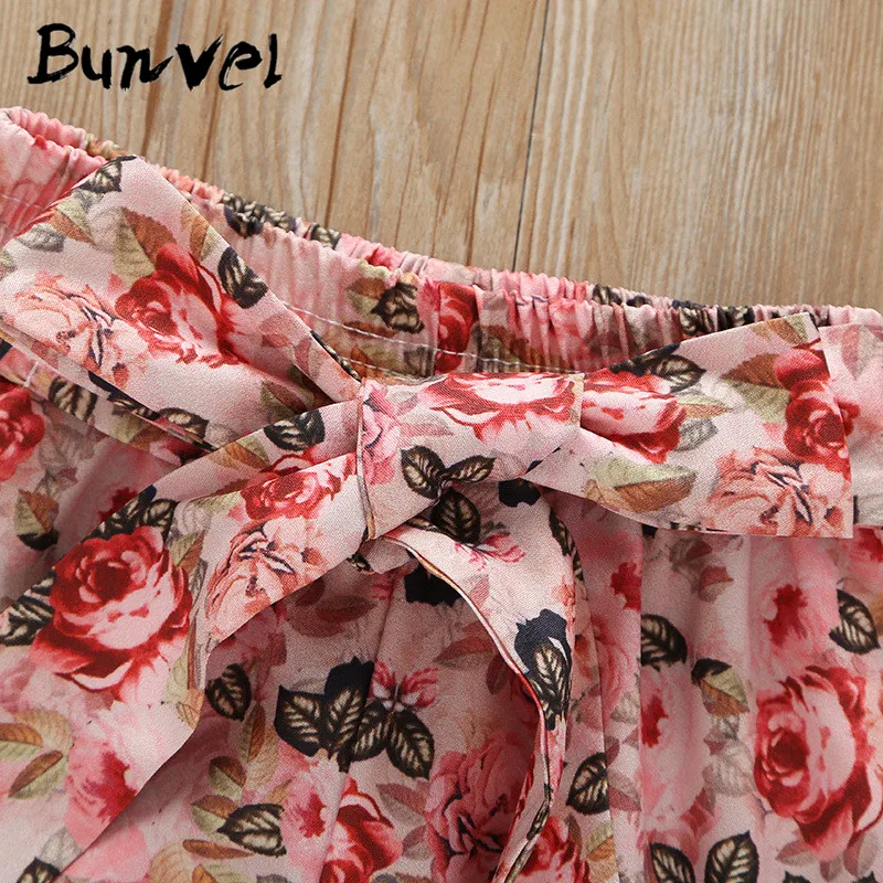 Bunvel/3 предмета Одежда для новорожденных одежда маленьких девочек комбинезон с