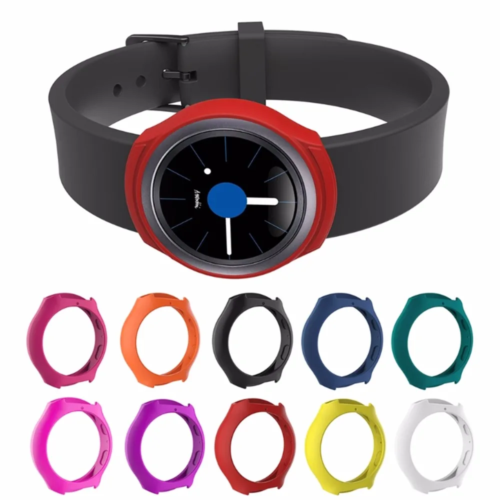 Мягкий силиконовый защитный чехол для Samsung Galaxy Gear S2 SM R720 & R730|Смарт-аксессуары| |