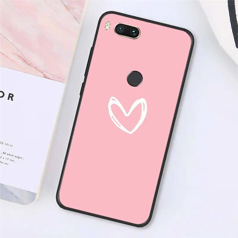 

Pink animal avocado milk cat Phone Case For Xiaomi Redmi note 7 8 9 t k30 max3 9 s 10 pro lite funda coque
