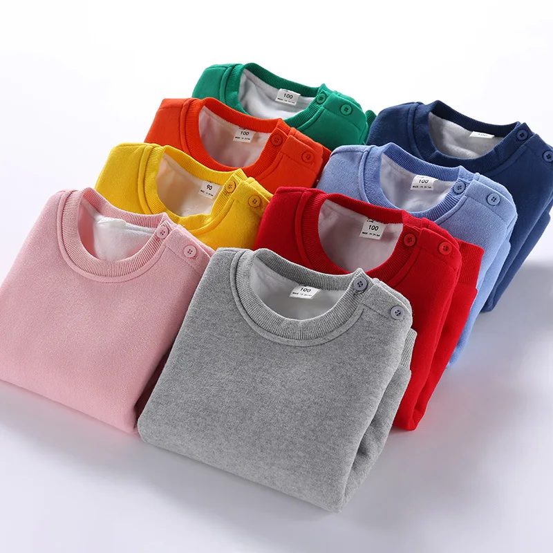 Зимняя детская одежда для мальчиков и девочек верхние костюмы свитшоты брюки 2