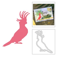 2020 new birds animal parrot metal cutting dies for diy embossing cut paper decoration greeting card album scrapbooking no stamp