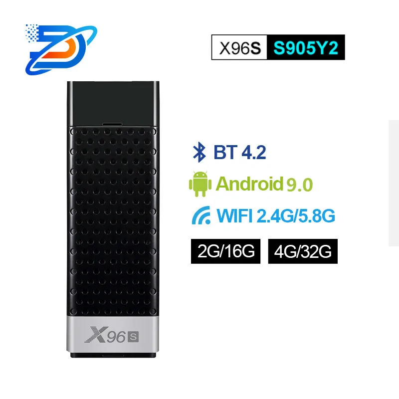 Тв-приставка X96S с Android 9 0 четырехъядерный ключ Amlogic S905Y2 wi-fi 4 гб озу 32 пзу Bluetooth |