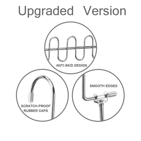 

Magic Hangers for Clothes Hanging Chain Metal Cloth Closet Hanger Multifunction Metal Clothes Rack Drying Hanger