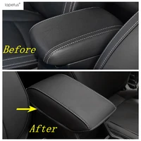 lapetus pu accessories for subaru forester 2019 2022 armrest storage container case box holster pad pad mat cover protection