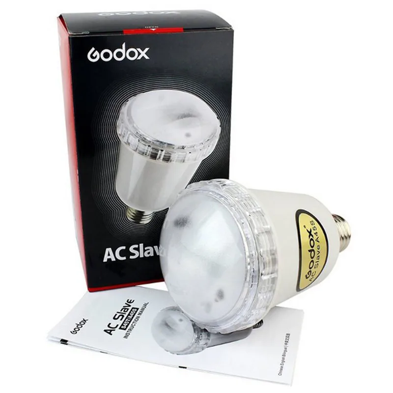 Godox A45S Studio E27 винт AC Slave Flash Strobe Bulb светильник 220V |