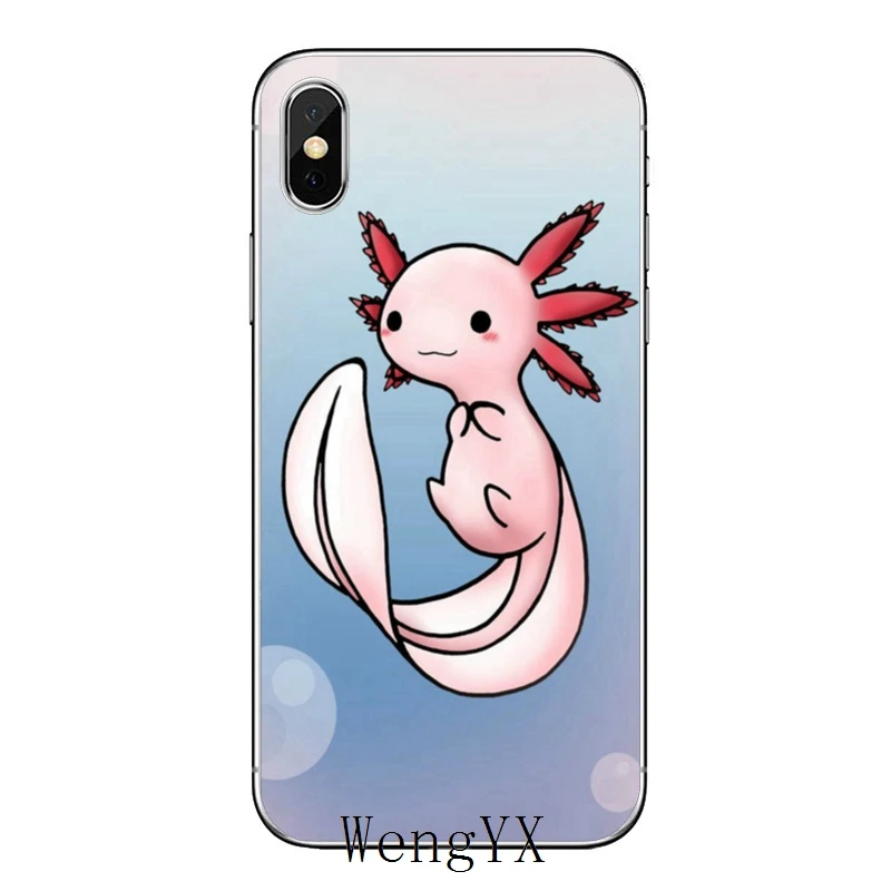 Милые очаровательные Axolotls для Samsung Galaxy A10 A30 A40 A50 A60 A70 A6s A8 A9s J4 J6 Prime Plus 2018 чехол |