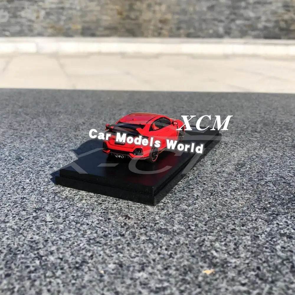 Модель литая автомобиля модели LCD для Type R 1:64 (красный) + небольшой