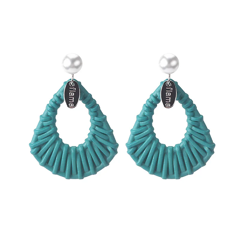 

Fashion New Design Acrylic Carved Geometric Earrings Multiple Colour Earrings Jewelry For Women Wedding Gifts Brincos Wholesale