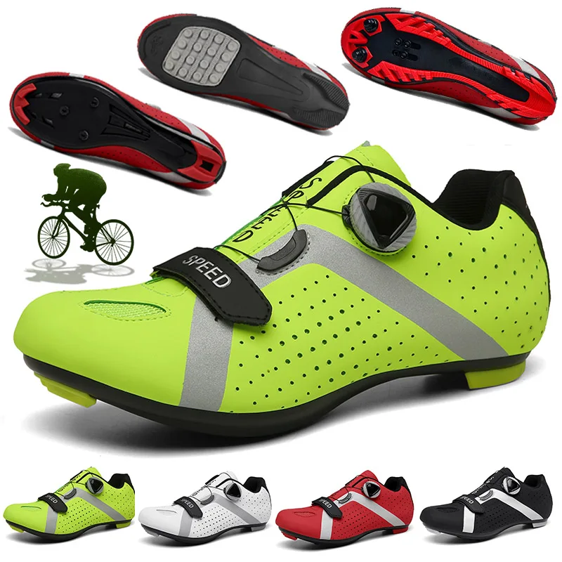 

New Speed Cycling Shoes sapatilha ciclismo mtb Men Sneakers Women Road Bike Shoes Self-locking MTB Shoes Bicycle Racing Sneakers