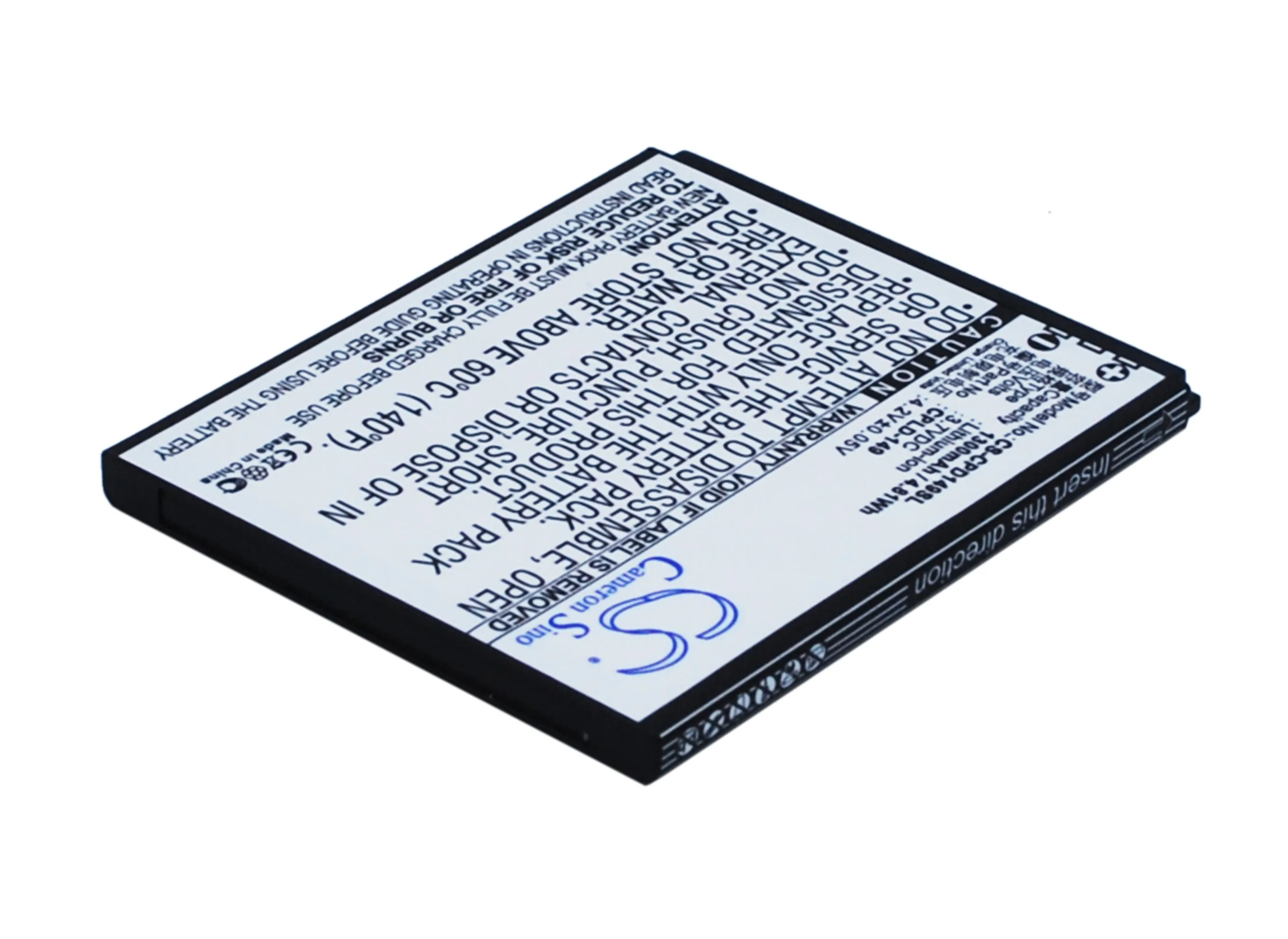 

CS 1300mAh / 4.81Wh battery for Coolpad 5261 CPLD-149