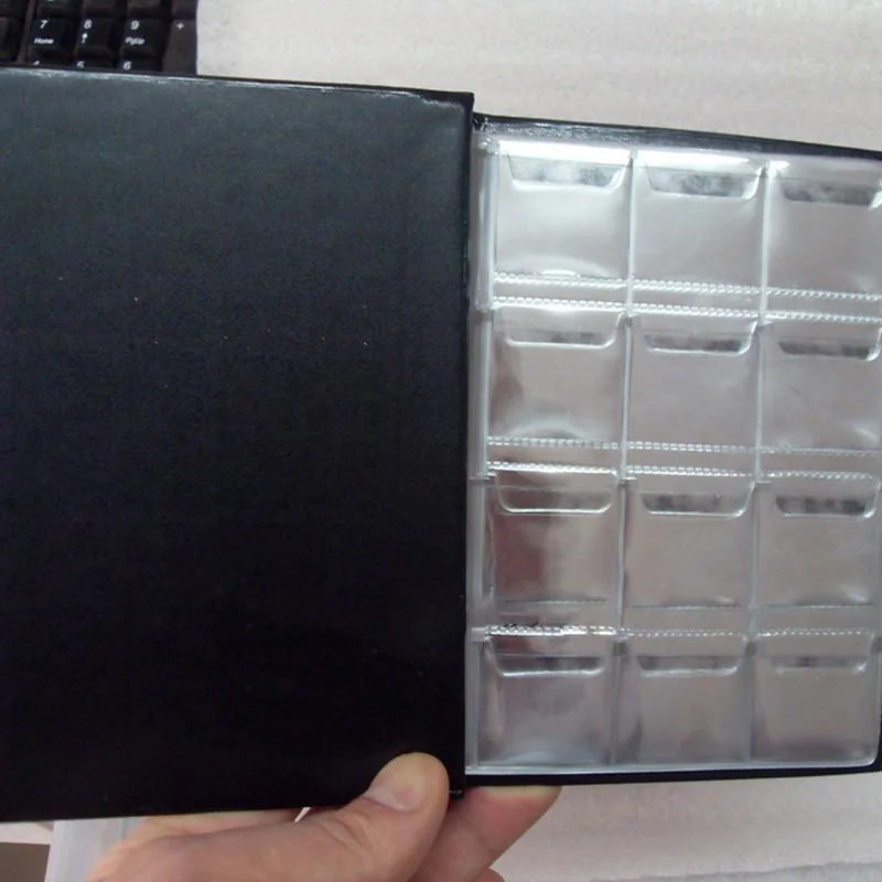 Книга для хранения монет 120 штук карманная коллекция объем 15*11 см Памятная