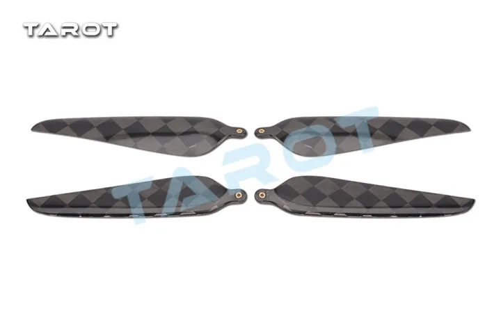 

Tarot 19.5 inch Martin Series Carbon Fiber Folder Propeller Paddle CW + CCW 4pcs TL2949 for Long Voyage Multi-rotor Models Drone