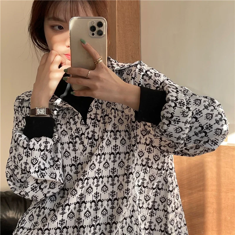 

Винтажный топ из двух частей с цветочным принтом