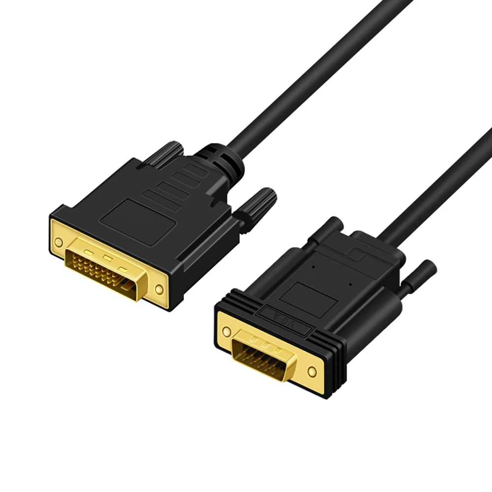 Кабель-переходник MOWU DVI24 + 1 24 5 DVI-D-VGA активный 1080P | Электроника