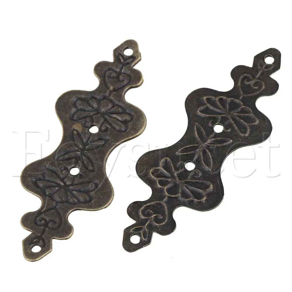 Декоративная бронзовая мебель 20 шт. винтажная защита для углов стола|vintage corner|corner