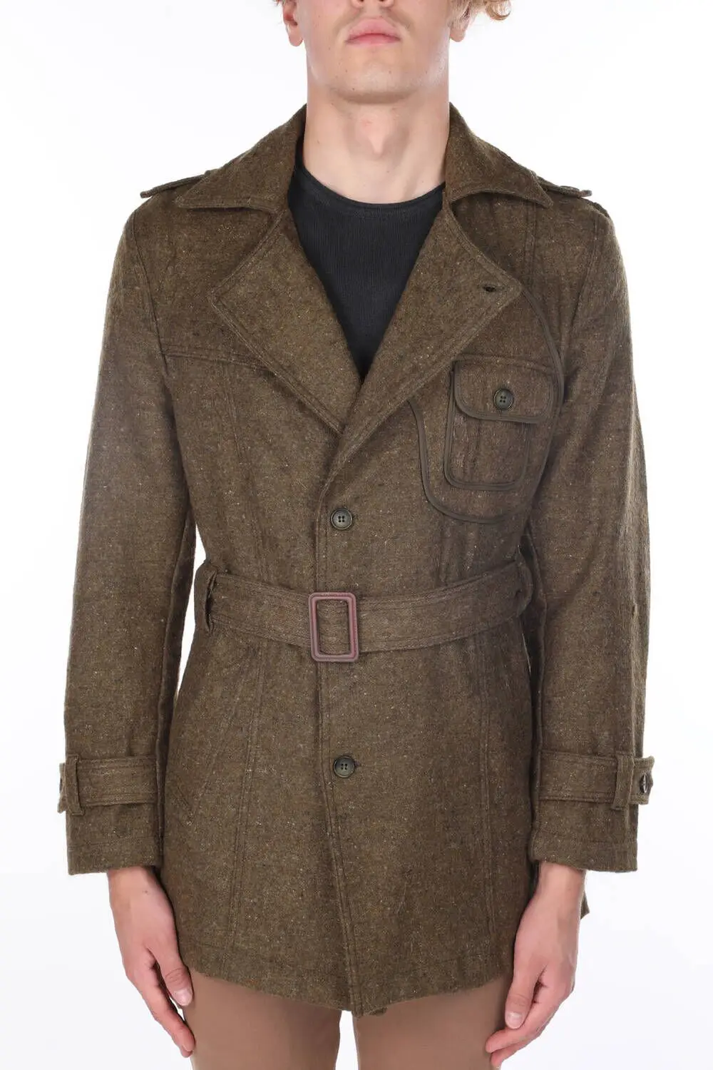 

Flecked Pocket Detailed Mens Jacket