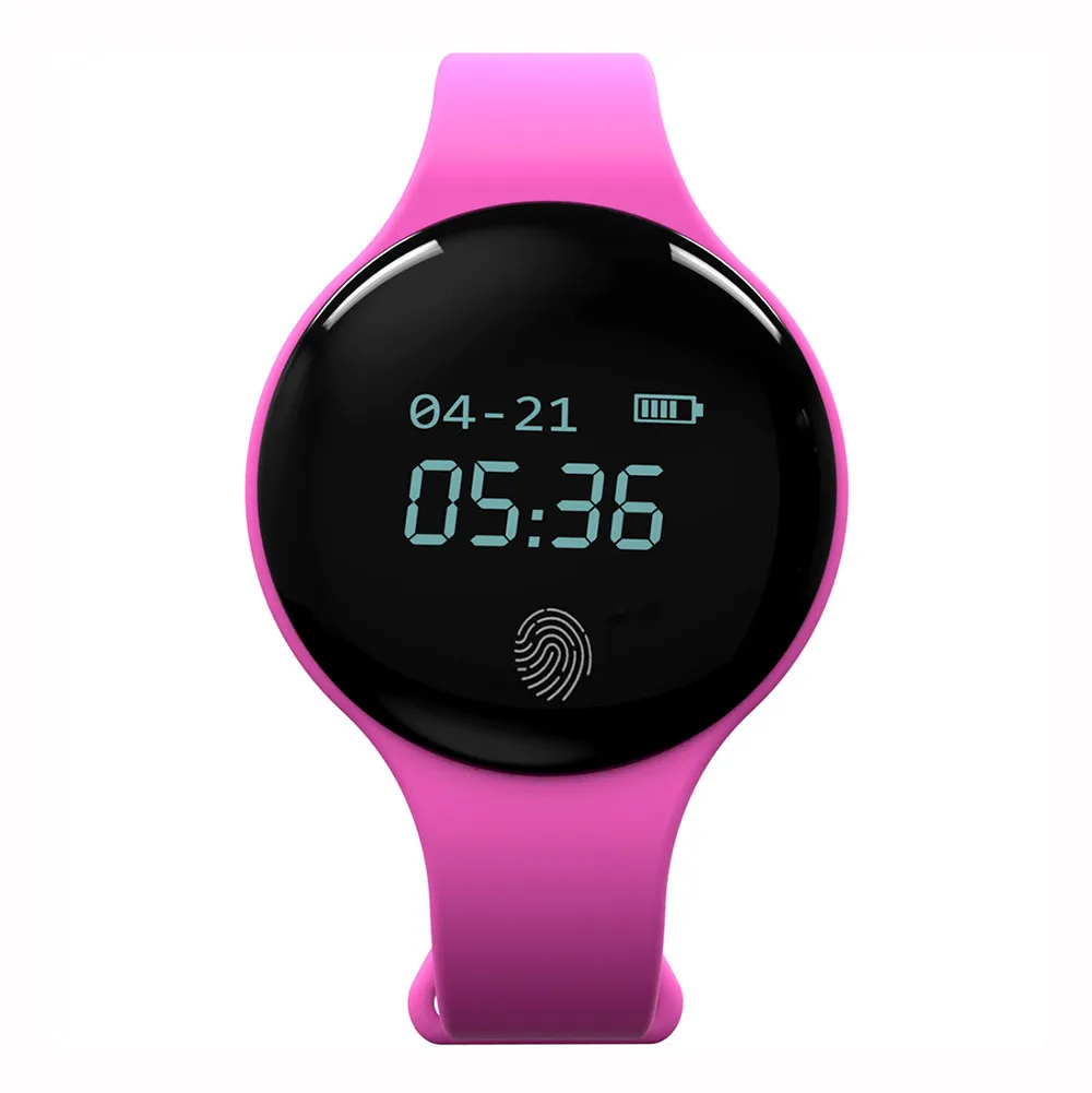 

New Sports Woman Intelligent Watch Lady Bracelet with Bluetooth Heart Rate Monitor Steps Sleep Timer Metal Case Best Clock@50