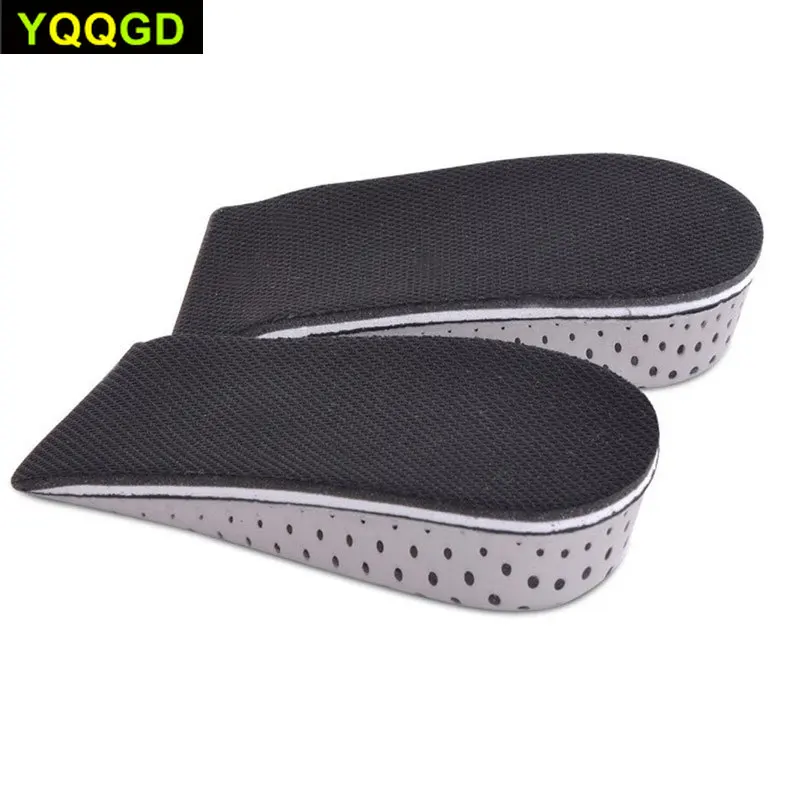 

1Pair Unisex Increasing Orthotics Half Insole Pad Height Cushion Taller Male Female Footwear Shoes Height Cushion Taller
