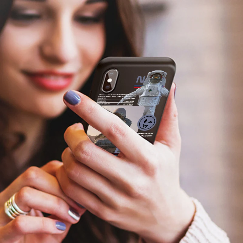 

Fashion Space Universe Phone Case for iPhone 12 11 Pro XS MAX 6 6S 7 8 Plus SE 2020 12 mini X XR Case high styles Phone Cover