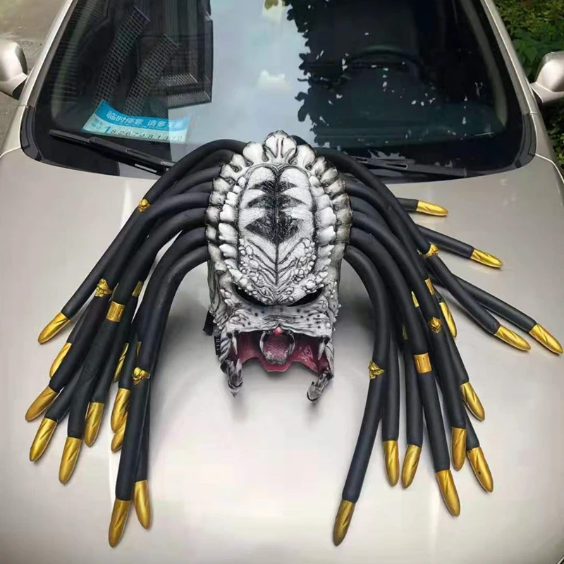 Мотоциклетный полный шлем хищника Alien четвертого поколения оборудование для